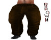 Man Straight Brown Pants