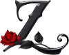Rose letter Z