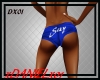 HOTPANTS  SEXY BLUE