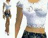 Diva Shirt/Mini White