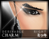 ! Black Feather Charm
