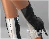 Racing White Heels