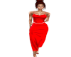 AM*Red FL Dress