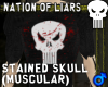 NoL Stained Skull