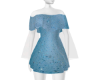 L Blue Sparkle Dress