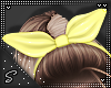 !S Cute Hair Bow Yellow