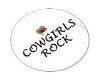 Cowgirls Rock  Sticker