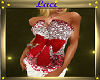 ~L~Red Sparkle Party Top
