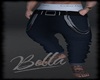 Blue Jeans with white Ck