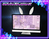 3D-Cute Bunny Monitor