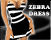 (J) Zebra Dress