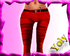 Y84. Red leggins