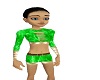 Green Disco outfit
