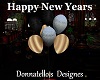 new years balloons
