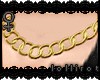 *L Chain | Plain Gold