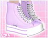 Cute Purple Sneakers