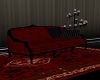 victorian sofa red