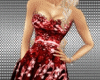 red flowers dress