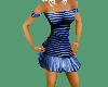 [SD]Stripe Dress Blue