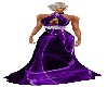 AG Purple Halter Gown