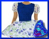 Girls Blueberry Dress