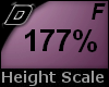 D► Scal Height*F*177%