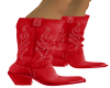 Red Western Boots