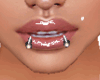 dj double lip piercing