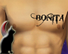 BONITA chest tattoo