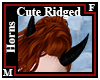 Cute Ridged Horns