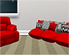 Dope Red Couch