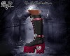 GOTH BOOTS BERRY PINK
