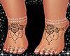 Rose Tatt Feet