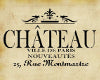 Chateau Sign