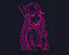 Baseball Girl Neon