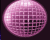 Purple discoboll sticker