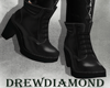 Dd- Ankle Black Boots