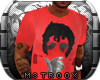 M|MJ Tee in Red