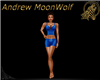 Lycra Workout Blue