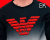 Two-tone sweatshirt