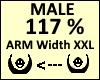 Arm Scaler XXL 117% Male