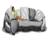 slouch couch for 4