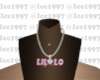Lil Lo custom chain