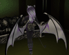 drazy purple demon wings