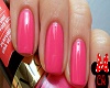 Bubble Gum Pink Nails