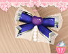 ! Floral Head Bow
