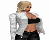 Silver Leather Jacket