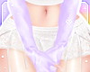 🌙 Latex Gloves Lilac