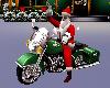 BT Santa on A Harley