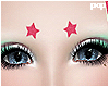   ♥ flushed star brows